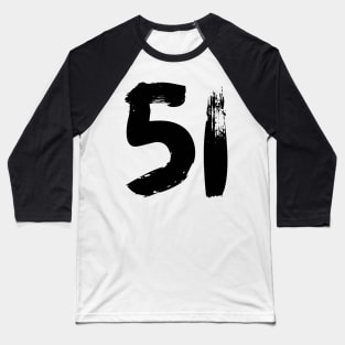 Number 51 Baseball T-Shirt